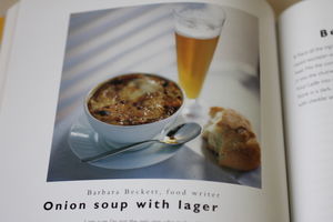 Onion Soup with Lager
